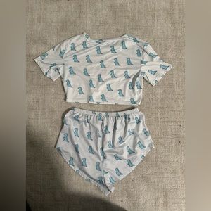 Shein set of pajamas adult xs